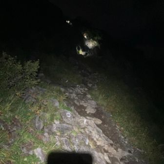 3時半出発
風強め