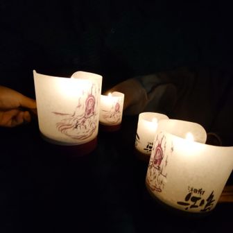 岩屋の洞窟
ロウソク🕯️を貸してくれます