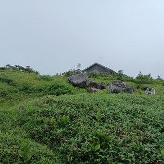 小屋が見えてきた