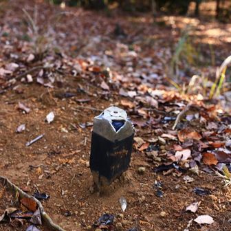 YAMAPの山頂はここだった🔺
