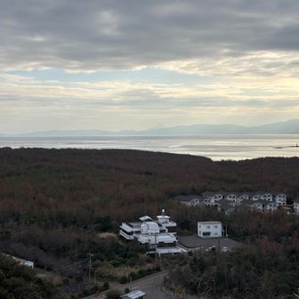 開聞岳見えた！