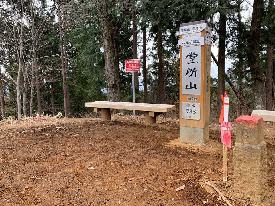 堂所山の写真
