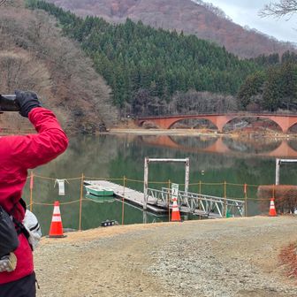 ダム湖の周りを一周出来るんだね
歩かなかったけど😏