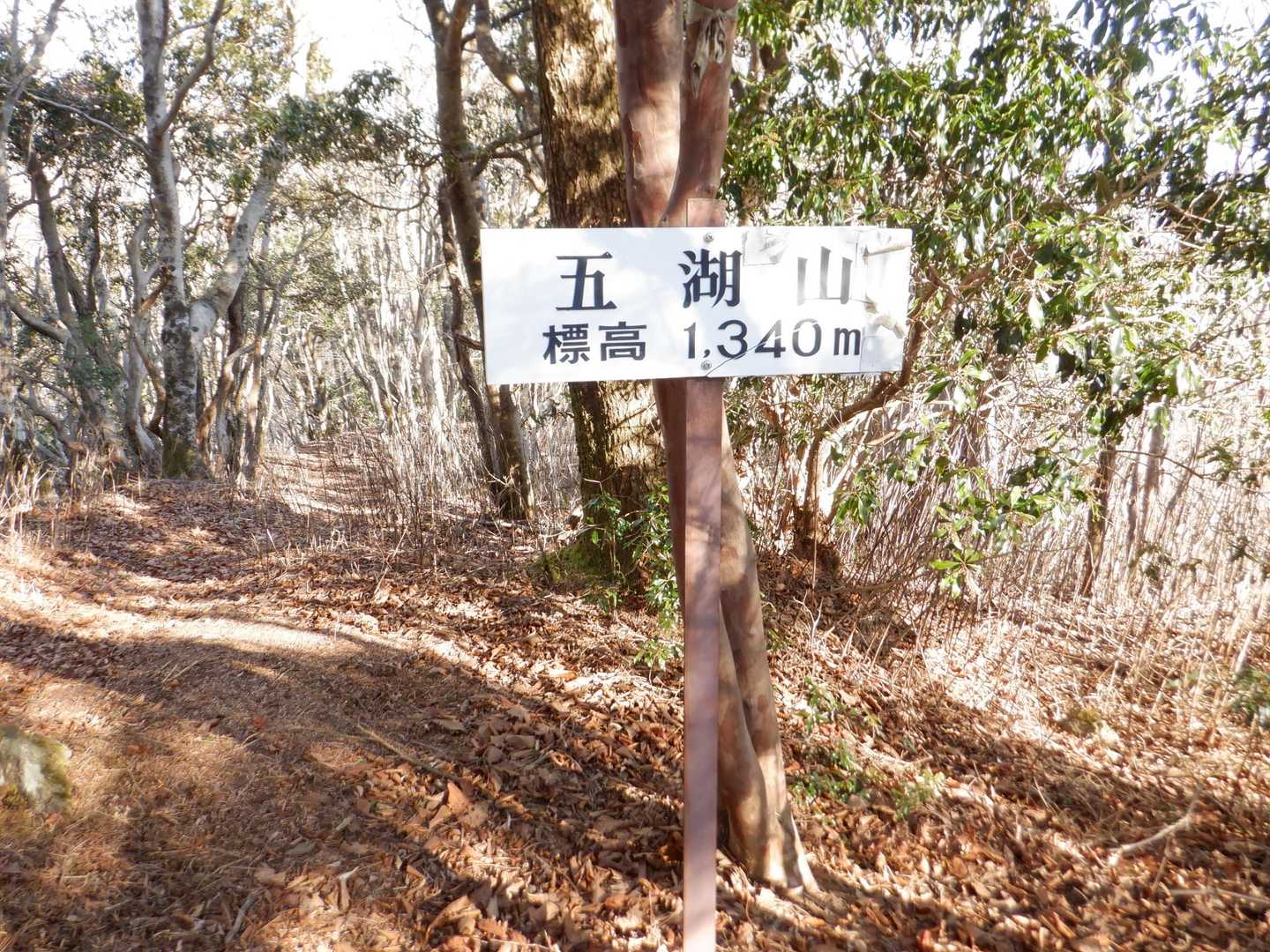 五湖山山頂