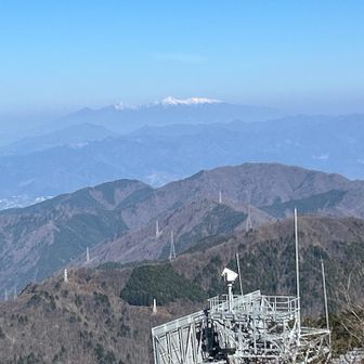 北アルプスと八ヶ岳も見える👀