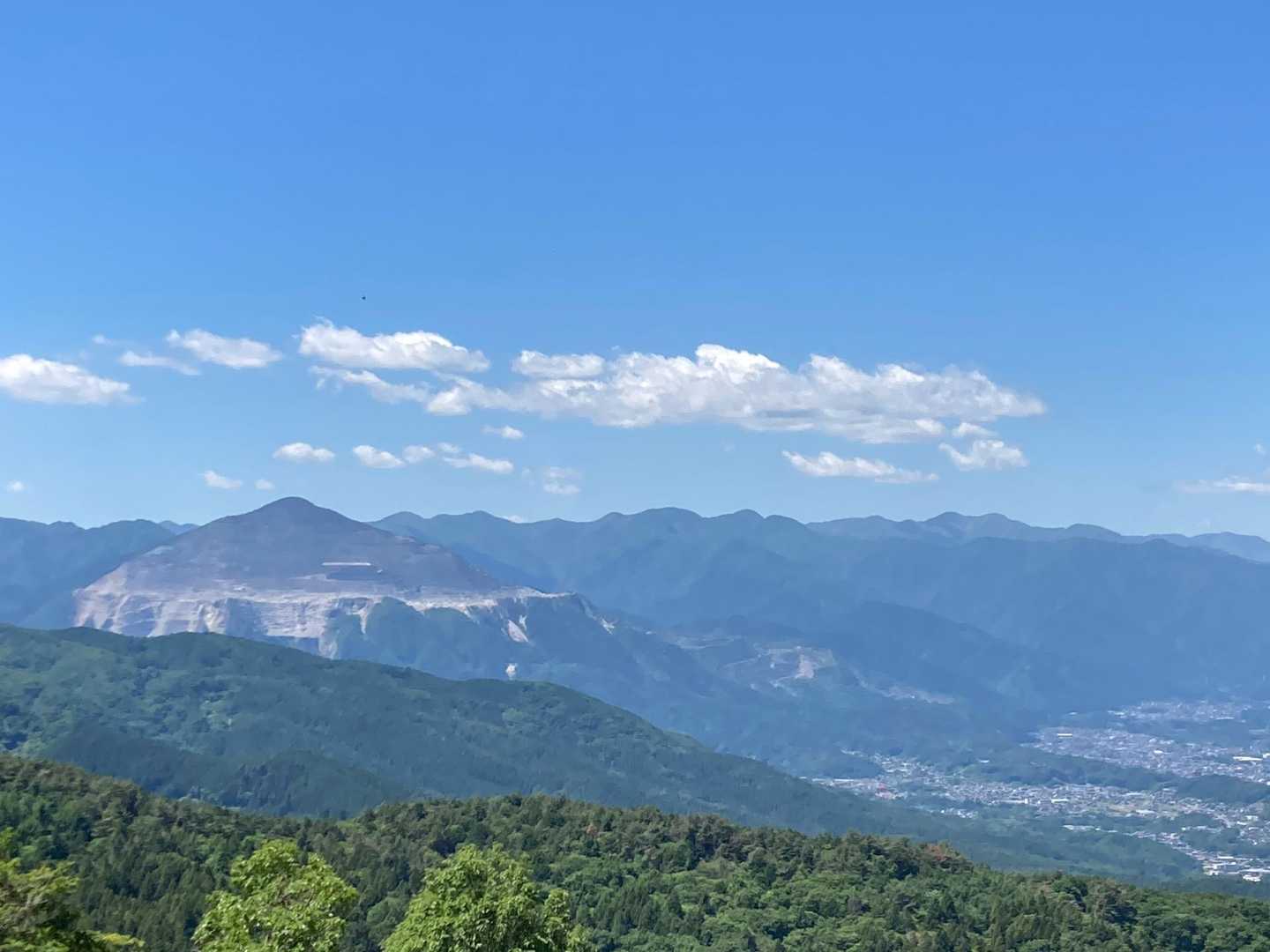 粥新田峠-大霧山 往復コースの写真