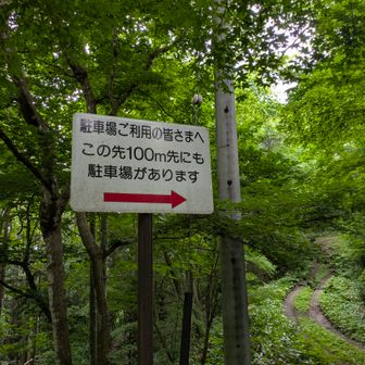 奥の駐車場は行った事が無くて分からない