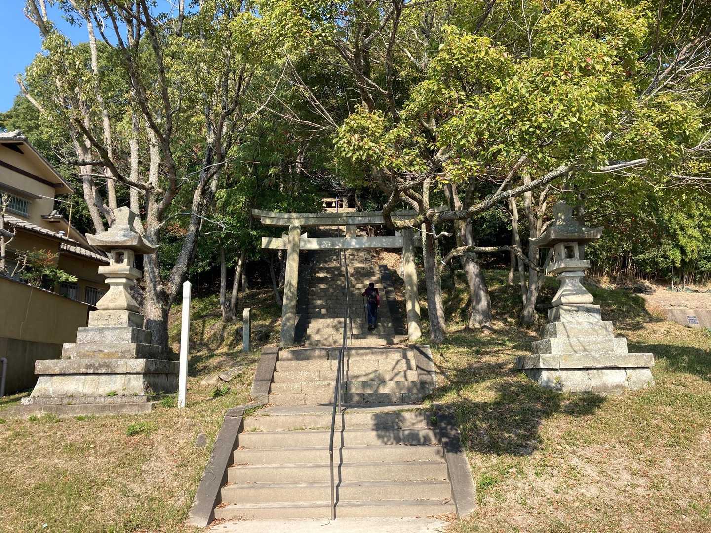 白髭神社に来た〜🤯