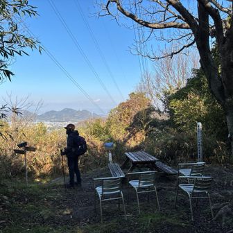 高坪山 標高105mに着きました