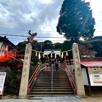 妙見神社まで無事下山
