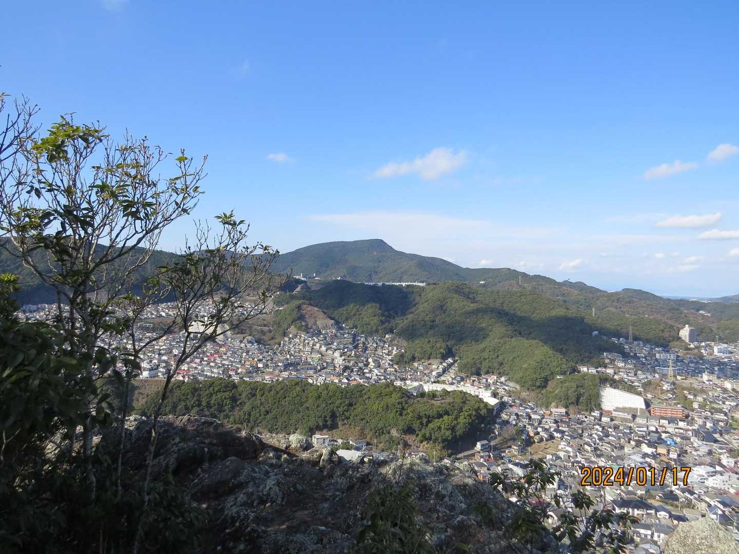 展望岩からの眺め①👀
北方面、岩屋山⛰️