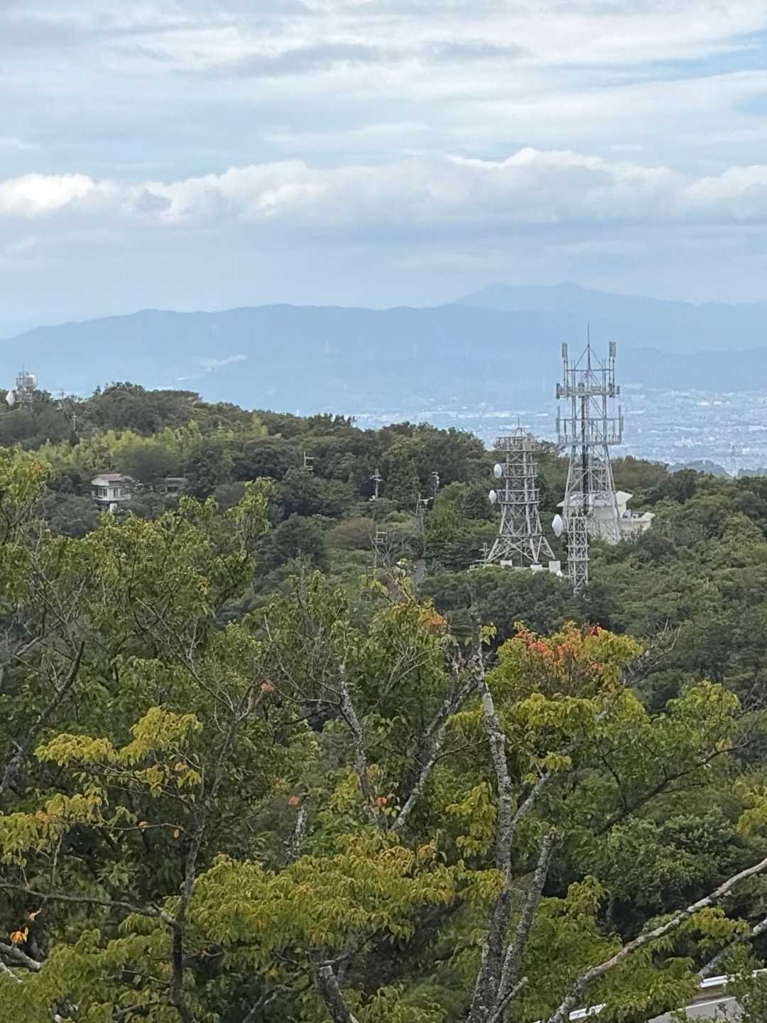 愛宕山が、見えています♪