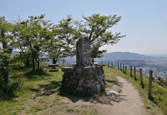 四王寺山・大城山・大原山の登山ルート・コースタイム付き無料登山地図