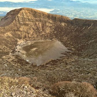 山頂は寒くて寒くて🥶