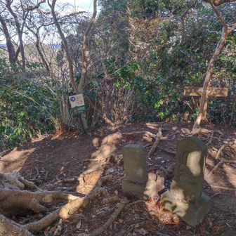 観音塚到着。

そして、いつも思う。観音様じゃないよねと😅