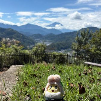 岩殿山の広場到着！
