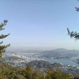 展望スポットからの眺望。