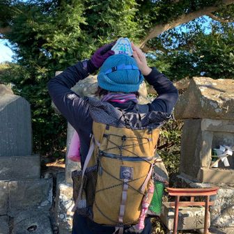 かわいい山頂標識もあります