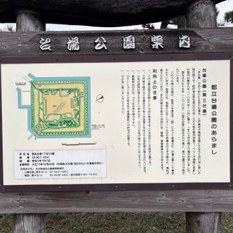 都立台場公園のあらまし。やはり山では…