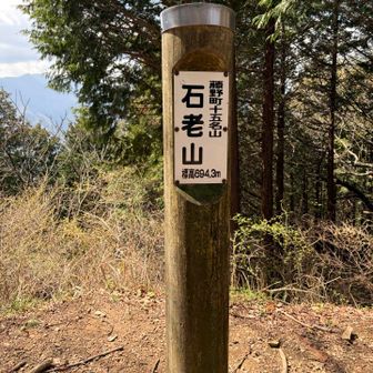 すこし近くに標高が違う標識が