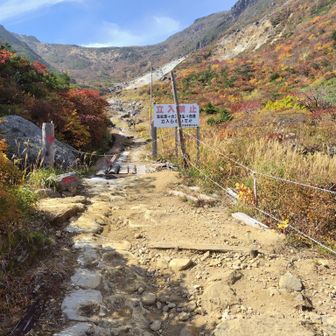 ココから先はガス注意⚠️