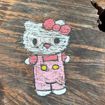 タタラ山のキティちゃん