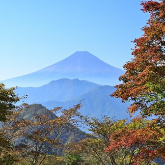 紅葉色付き始め