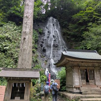 最後に滝にお参りして🙏‼️