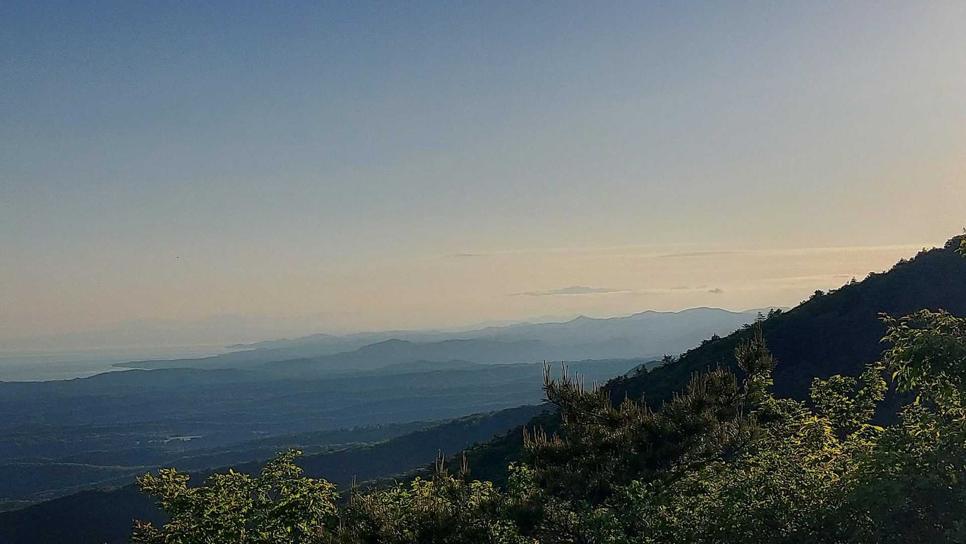 釜臥山 往復コースの写真