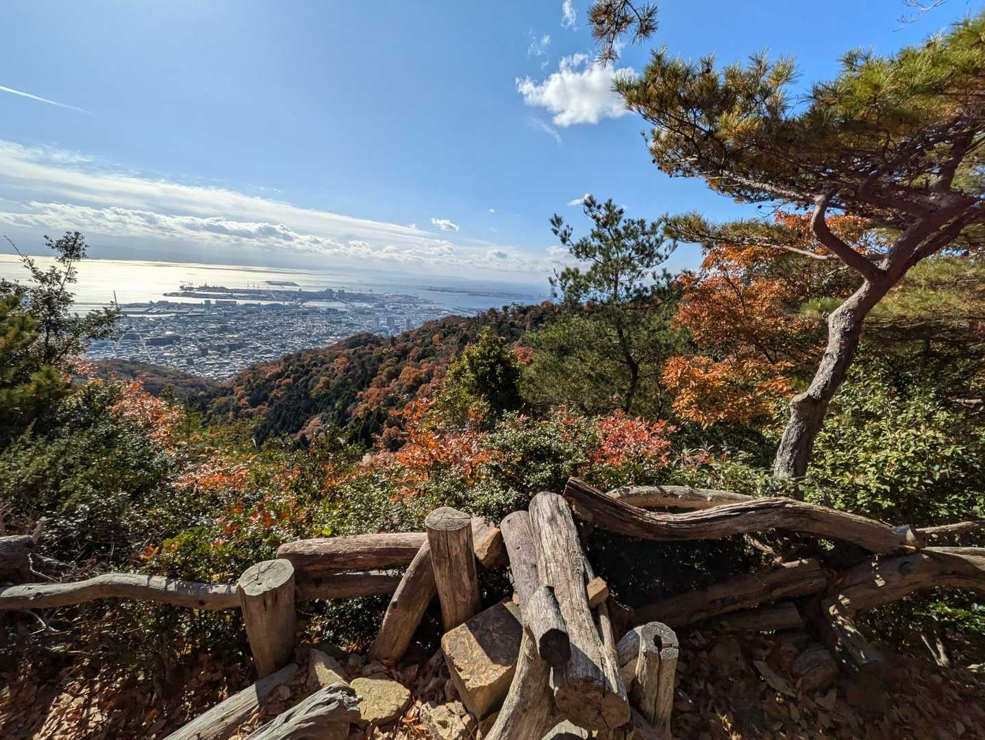七兵衛山から。