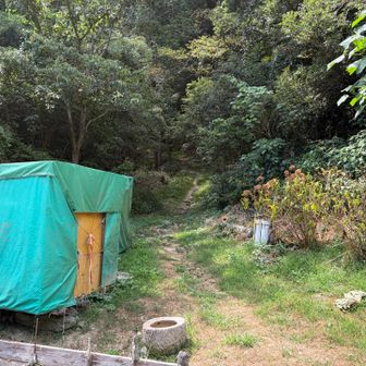 紀泉高原登山口
