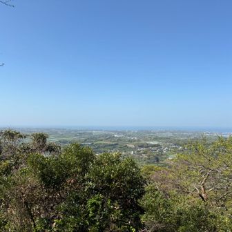 三浦富士から見える海