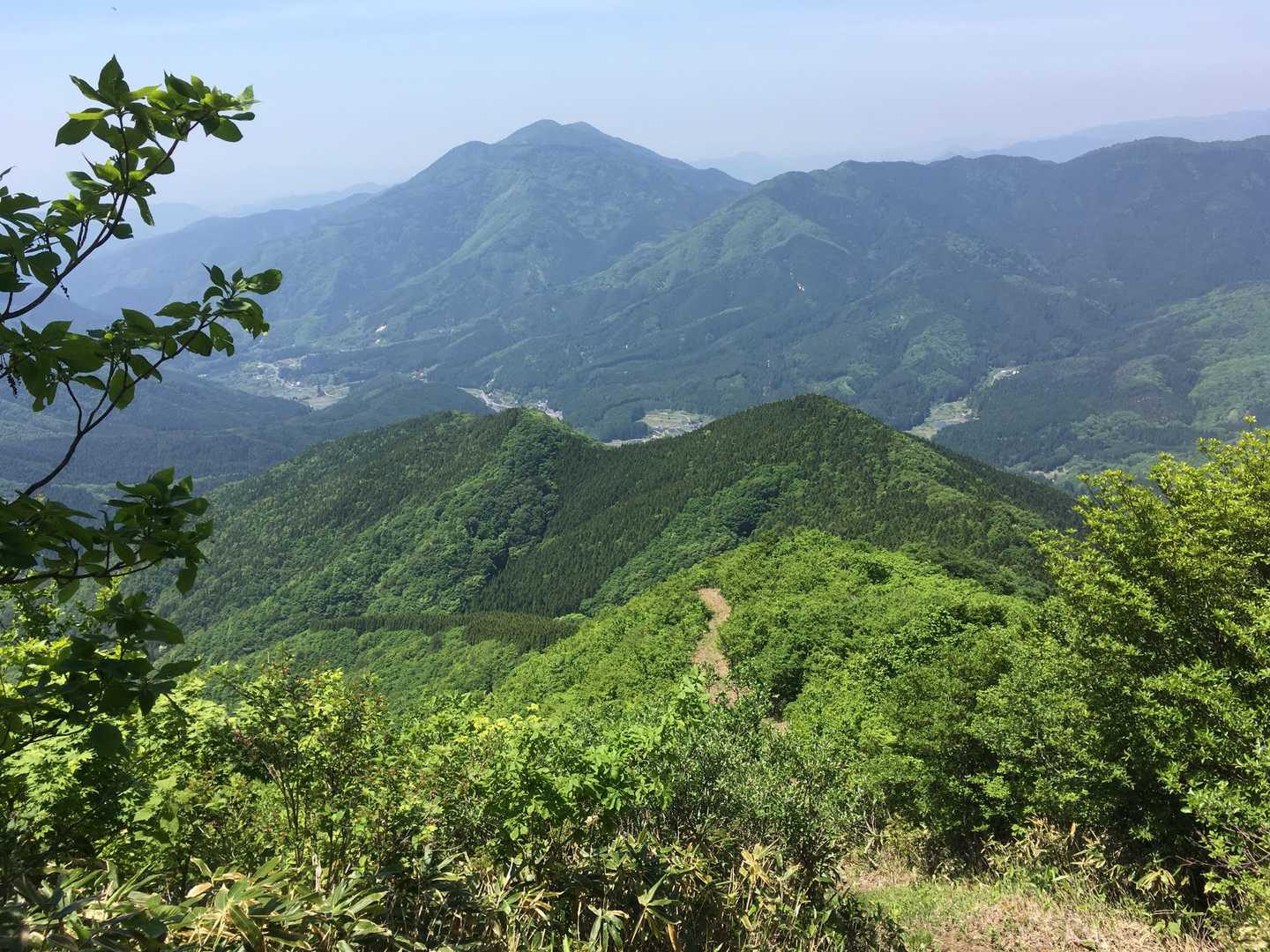 角ヶ仙 往復コースの写真