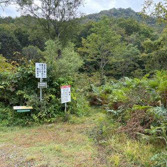 銀山平登山口──

太ももの張りが……

「こんなんで、グシガハナから下れるのか？」

ちょっと不安になってきました💦

まあ、下るしか選択肢はないのですが。