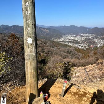 今日も下界がよく見えます。