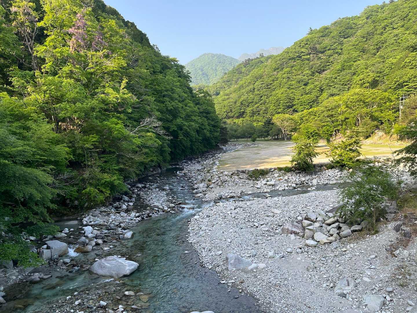 今日はいったい何回渡渉したんだろう？？数えきれない💦
お疲れさまでした。