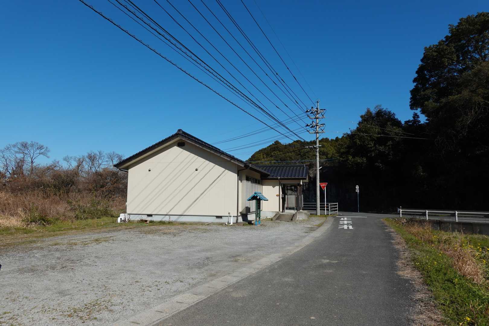 木内公民館に車を停めさせてもらってスタート✊