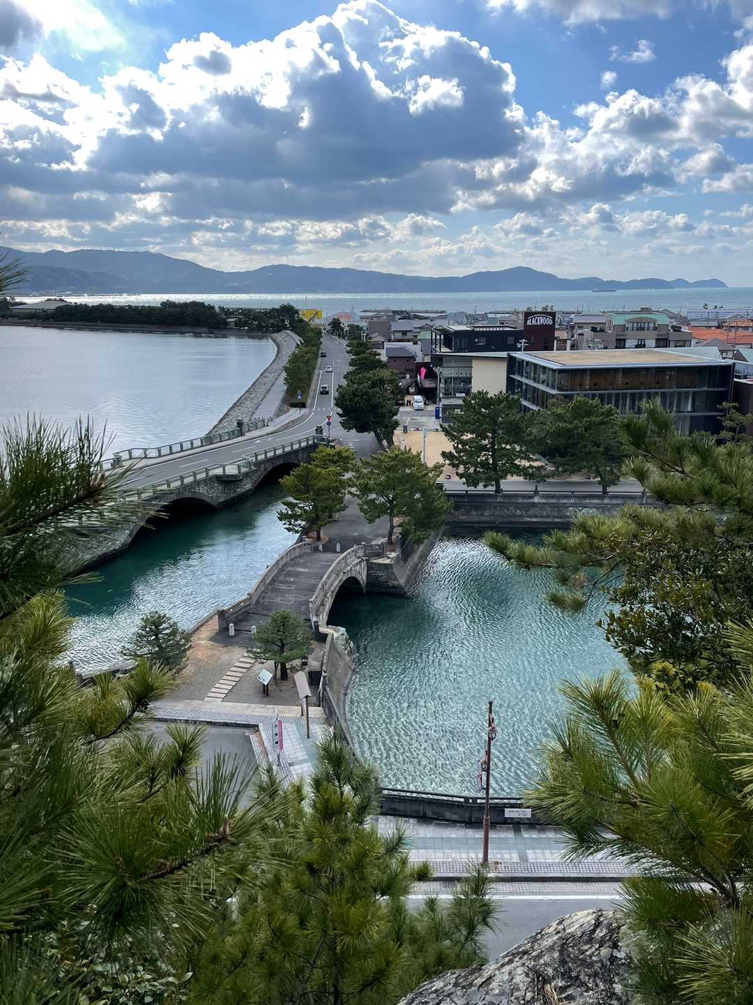 頂上からの景色
不老橋