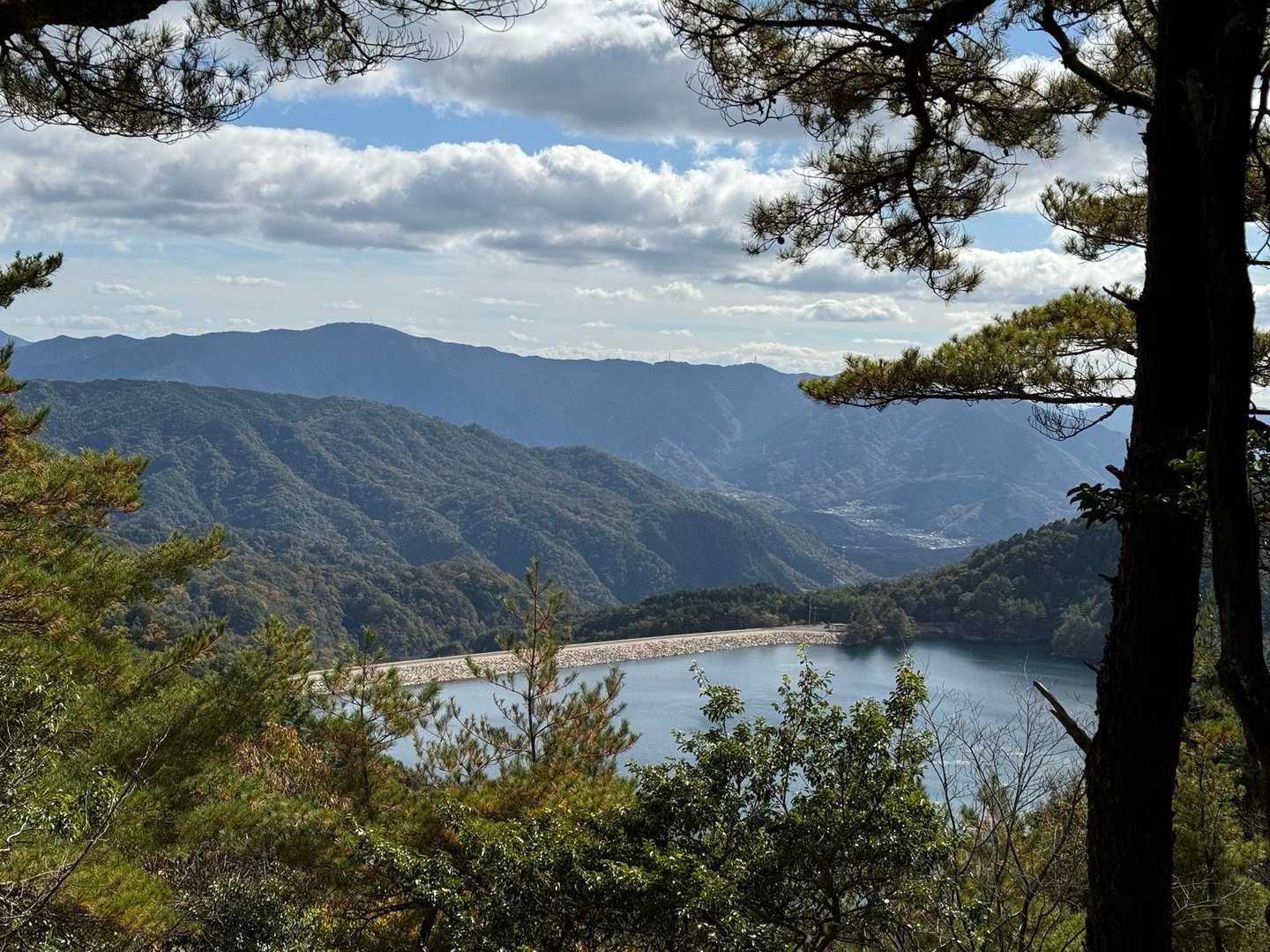 明神ダムが見える場所👀
立派なダムです✨