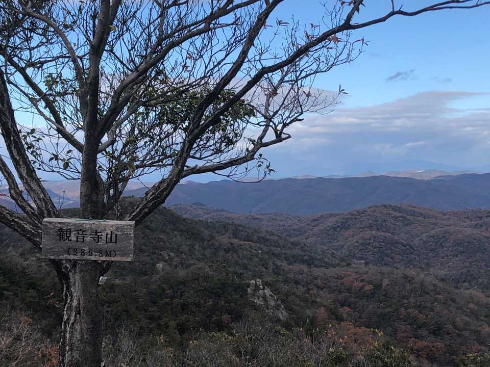 かすかに那岐山