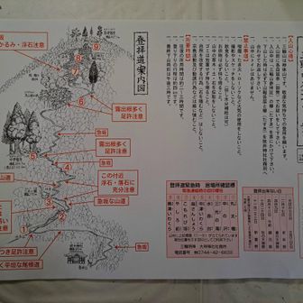 登拝料を払い、説明書を頂く🙏