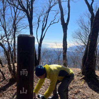 山頂から、相模湾がきれいに