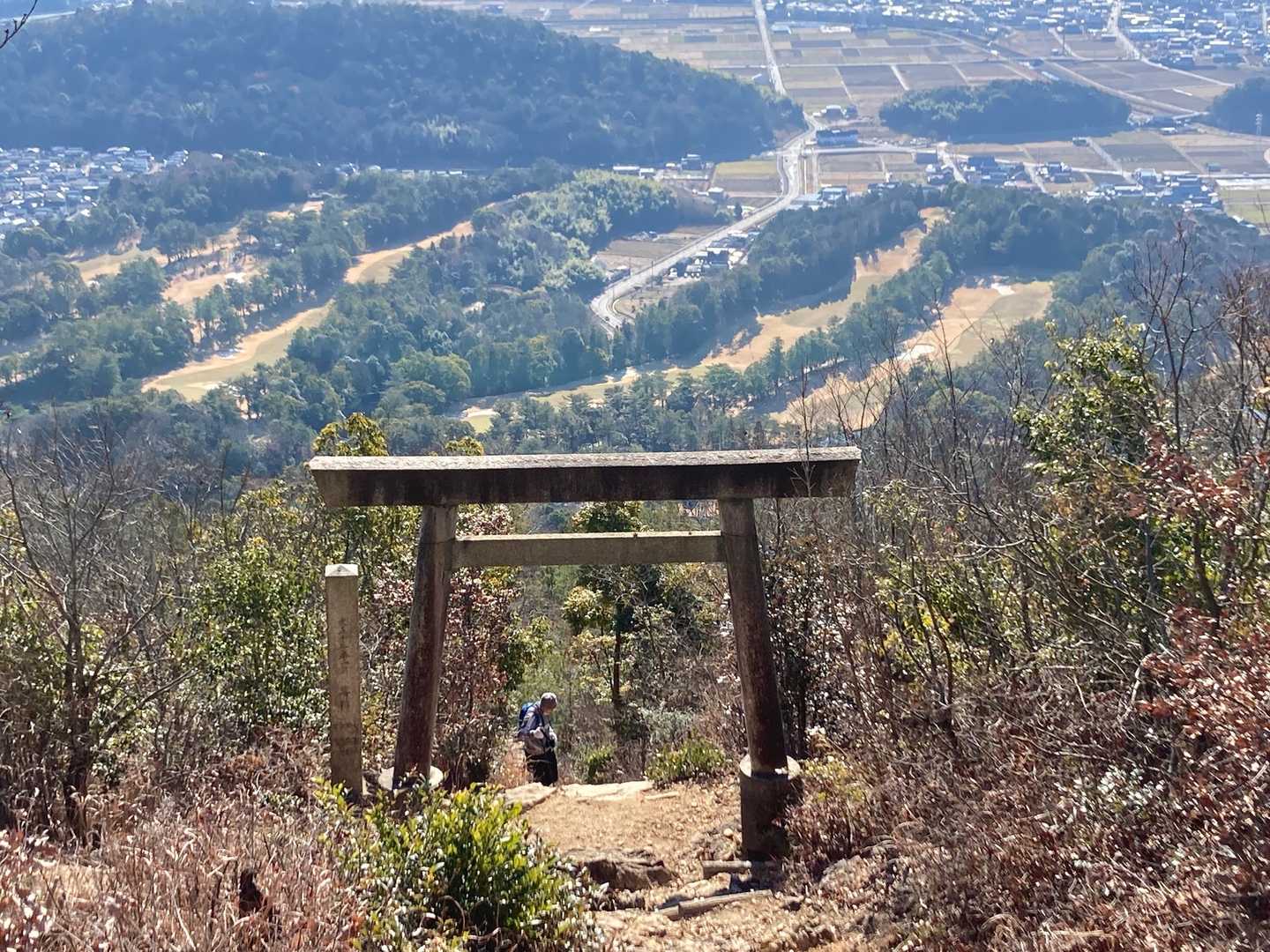 伊吹の滝登山口-各務原権現山 往復コースの写真