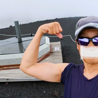 誰も居なかったので自撮り。チョッとパワー不足なので、
