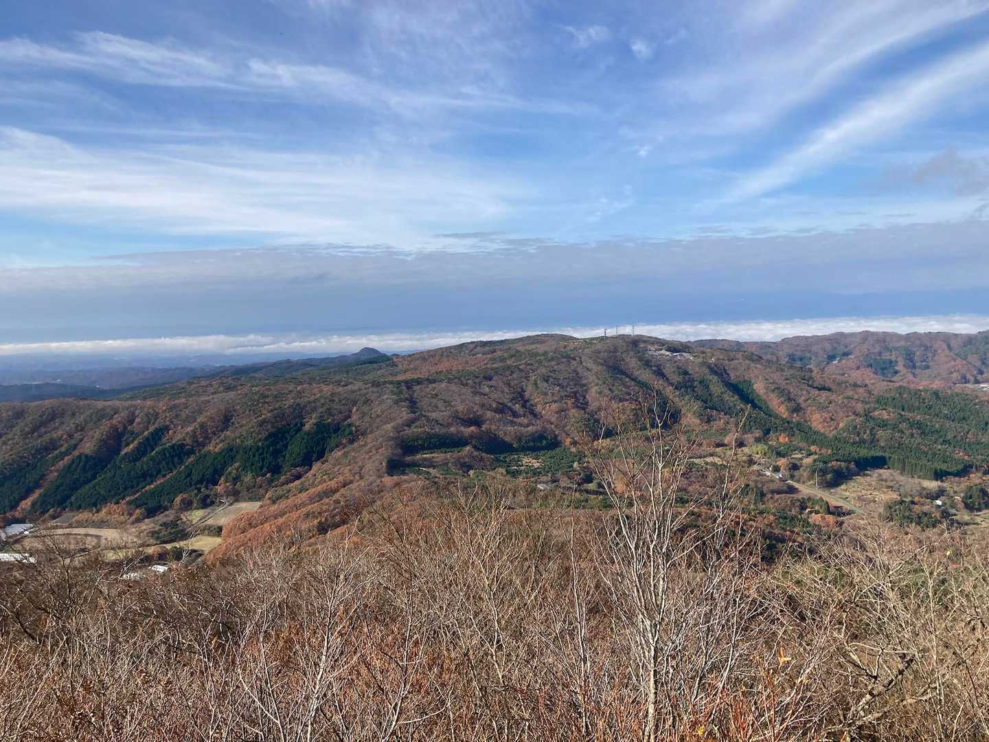 糠塚登山口-蓬田岳 往復コースの写真