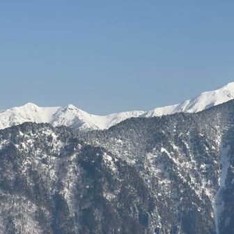 笠ヶ岳への激アツ稜線