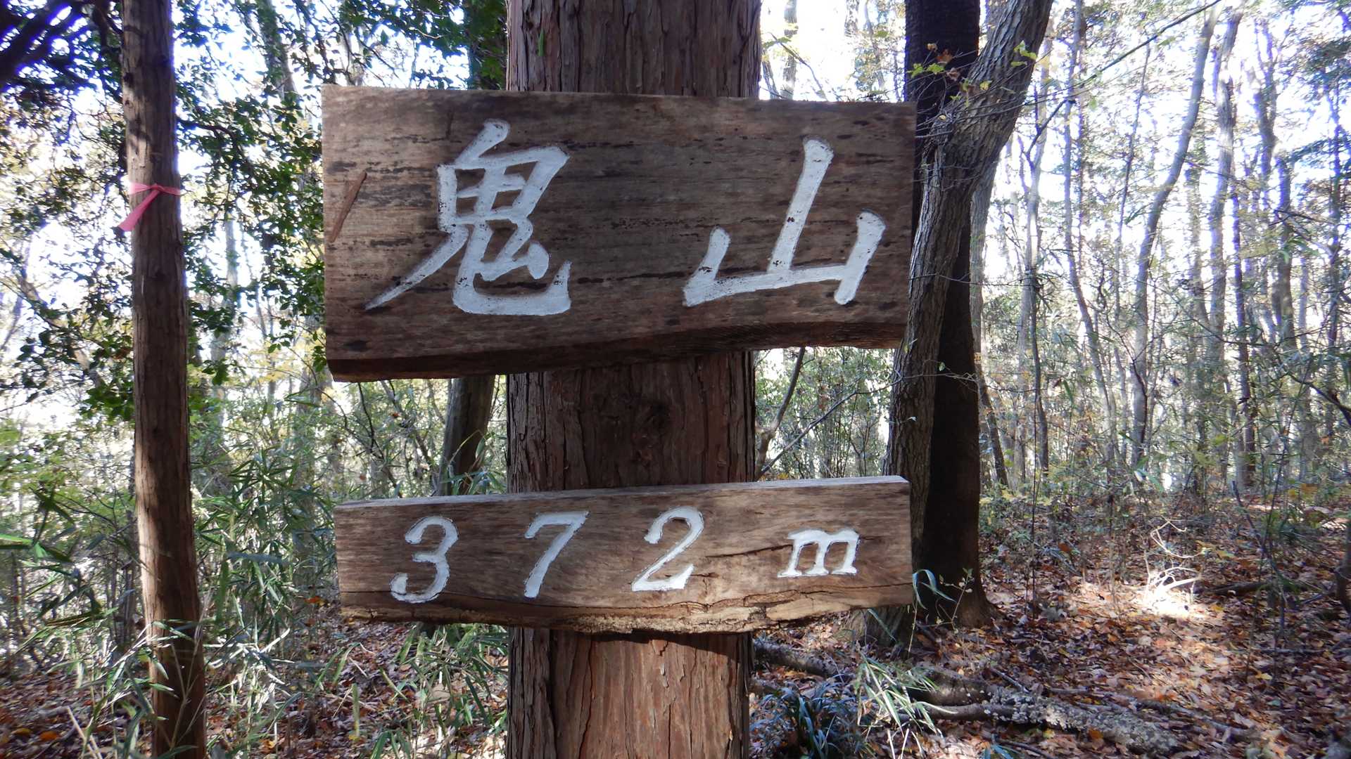 鬼山⛰️　本日最後８座目✨