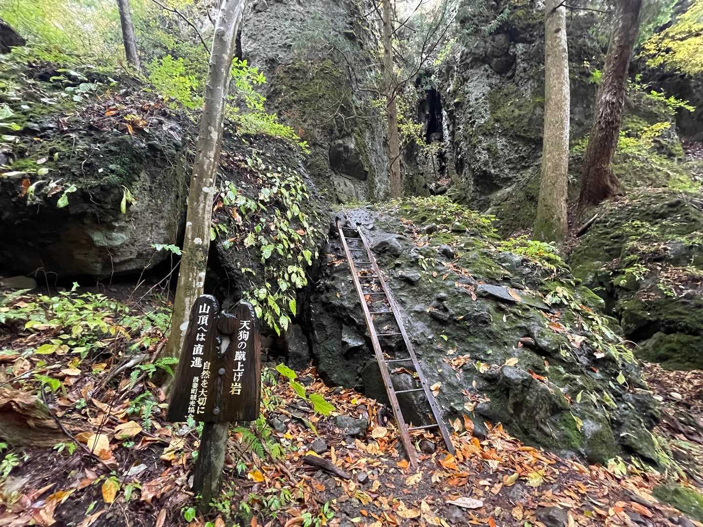 岩櫃山 往復コースの写真
