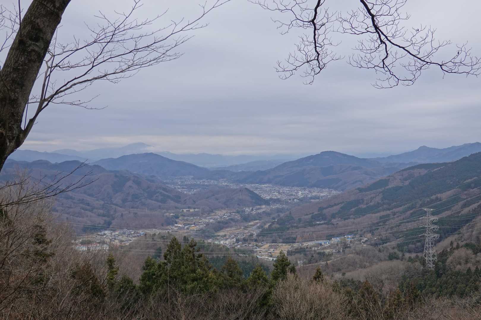 林道陣見山一号線からの景色（長瀞八景）