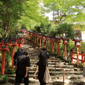 貴船神社
ここは観光地
人人人で、とっても苦手🥺